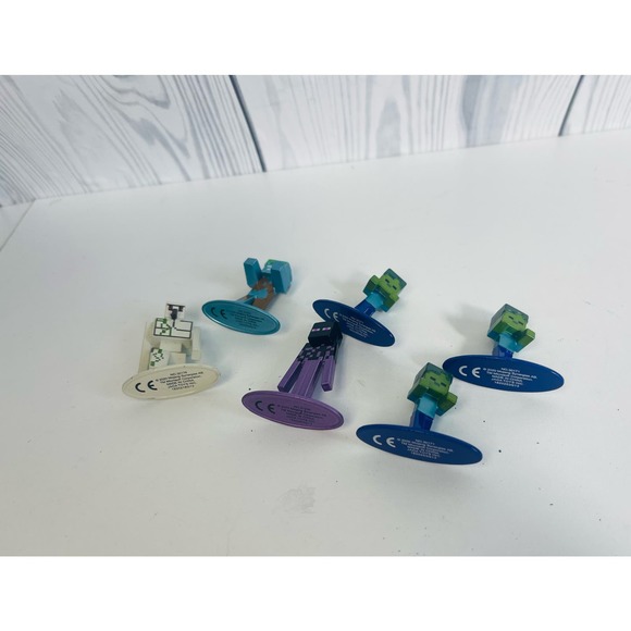 Minecraft Dungeons Lot of 6 Diecast 2" Jada Toys Nano Metalfigs - Picture 4 of 4